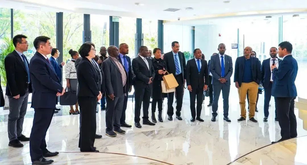 埃塞俄比亞、塞舌爾、坦桑尼亞三國(guó)政要參訪中智集團(tuán)